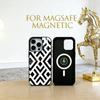 Geometric Pattern  Phone Case For iPhone17,16,15,14,13,12,11 Plus,Pro Magnetic For Magsafe Wireless Charging