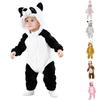 Children's Fashionable Casual Fleece Jumpsuit