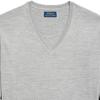 Polo Ralph Lauren SS23 Solid Loose V-образный вырез длинный рукав свитер мужской свитер серый MNPOSWE16821117-020