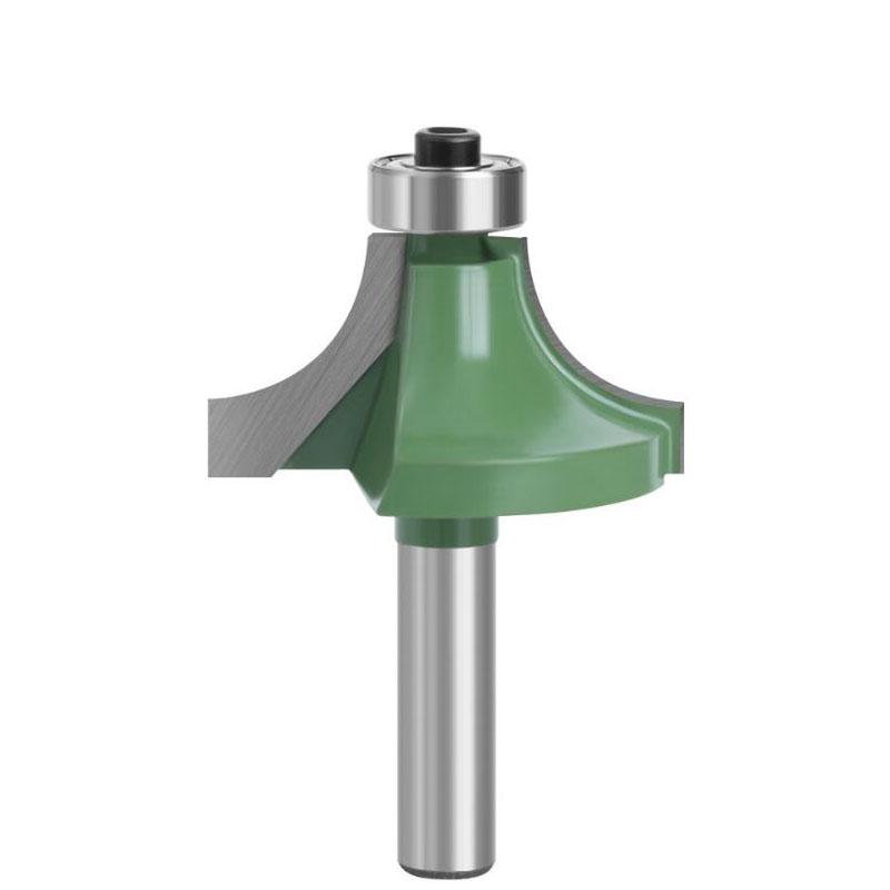 1 шт., угловая круглая фреза, вольфрамовая фреза с хвостовиком 8 мм для древесины, деревообрабатывающих фрез