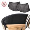 2 шт. Автомобильные шторки на окна Москитная сетка Солнцезащитный чехол Задняя боковая Защита от УФ для детей Малышей Сетчатый чехол-репеллент от комаров
