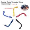 90° Accelerator Throttle Cable Adjuster Fit Universal Motorcycle Throttle Cable MTB Bike Bicycle Dirtbike Accessorie