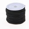 24m Black Stretch Elastic Line Round Beading Cord String Rope Thread Spool Wire