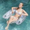 Quickly Inflate U Shape Floating Lounges Chair Floating Water Lounges Chair Relax Comfortable Swim Beach Chair