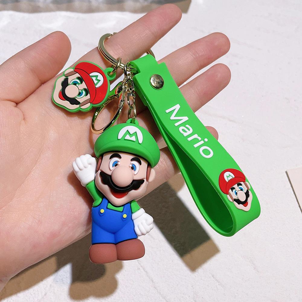 27 Стилей Брелок Super Mario Bros Фигурка Действия Милый Мультяшный Персонаж Игрушка Кукла Модель Украшение Подарок Ребенку на День Рождения