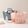 Foldable Multifunctional Laundry Basket: Portable Plastic Hamper for Bathroom and Sundries Storage