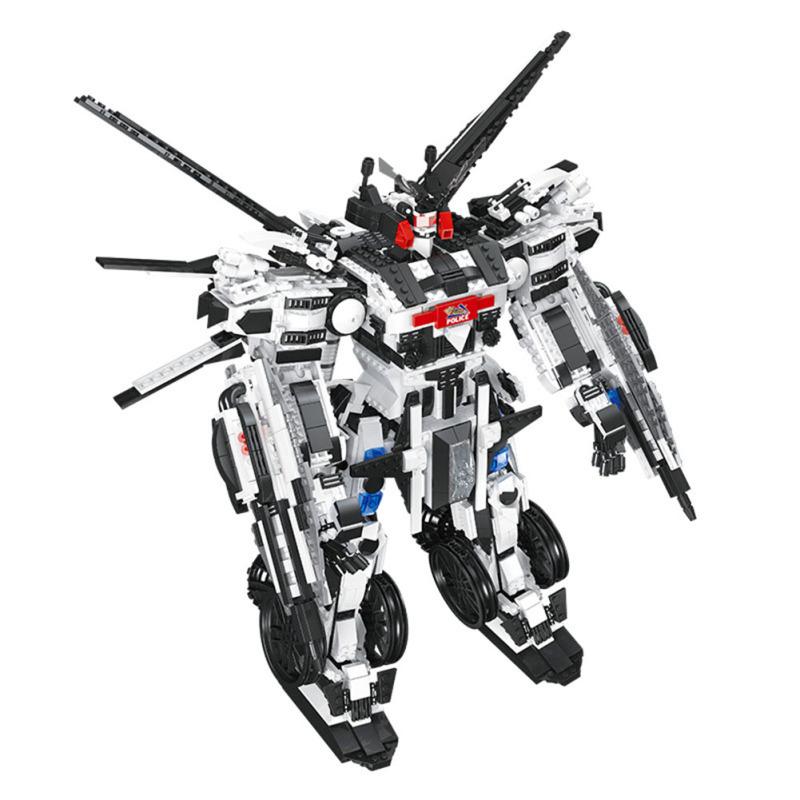 Строительные блоки Swat Mecha, модель игрушки, сделай сам, пластиковые мелкие частицы, собранные строительные блоки, подарки для