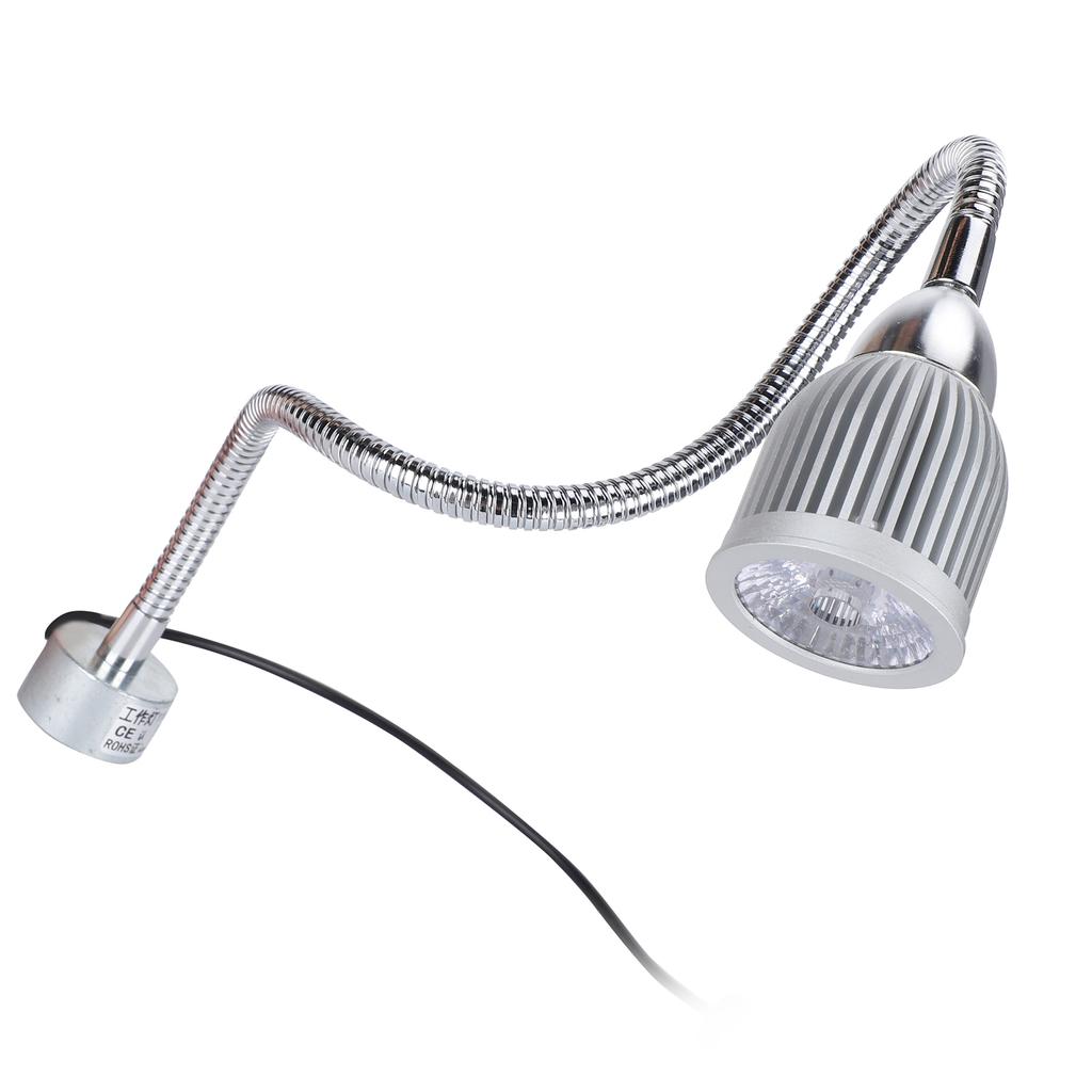 7W LED Sewing Machine Light Flexible Work Lamp with Magnet Base for Workbench Lathe