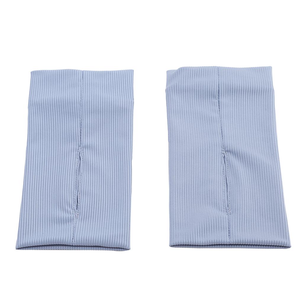 Дышащие тонкие перчатки из ледяного шелка, анти-УФ-перчатки для кусания ногтей, летние солнцезащитные перчатки с половиной пальца