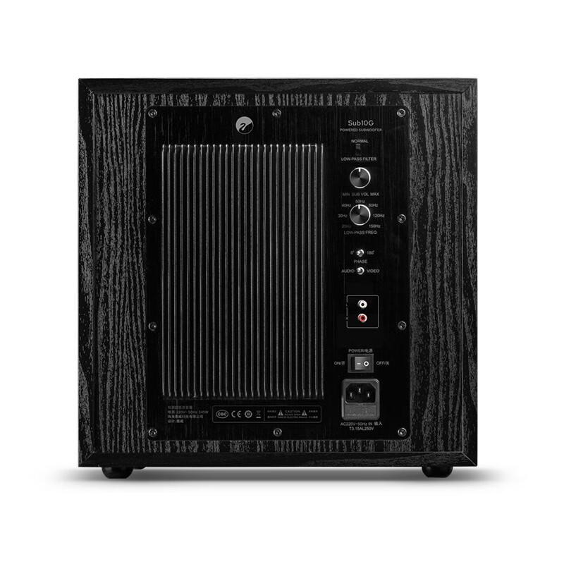 HiVi Sub10G 10-дюймовый активный сабвуфер для домашнего кинотеатра (Китайская версия)