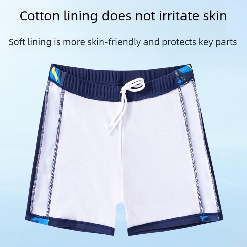 Новые детские купальники: Раздельные купальники для малышей, легкая пляжная одежда с короткими рукавами, купальники для мальчиков и плавки для детей крупного и среднего возраста