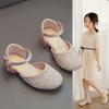 Детские хрустальные танцевальные туфли Single Shoes Princess Shoes