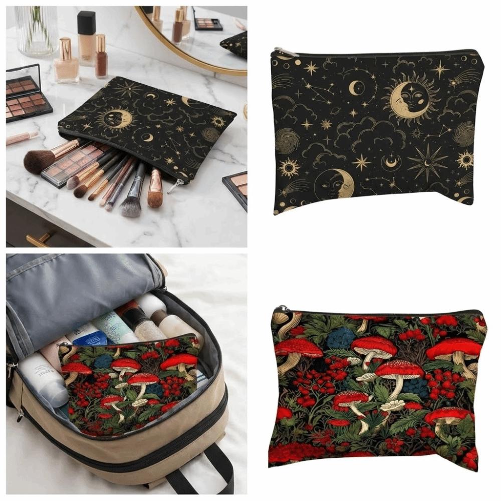 Moon Makeup Bag Trendy Coin Purse New Storage Bag Student Use