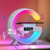 Multifunction Wireless Charger Pad Stand Speaker TF RGB Night Light Fast Charging Station for iPhone 16 15 Samsung Xiaomi Huawei