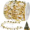 Iridescent Crystal Bead String Acrylic Christmas Decorations Exquisite Crystal Bead Garland