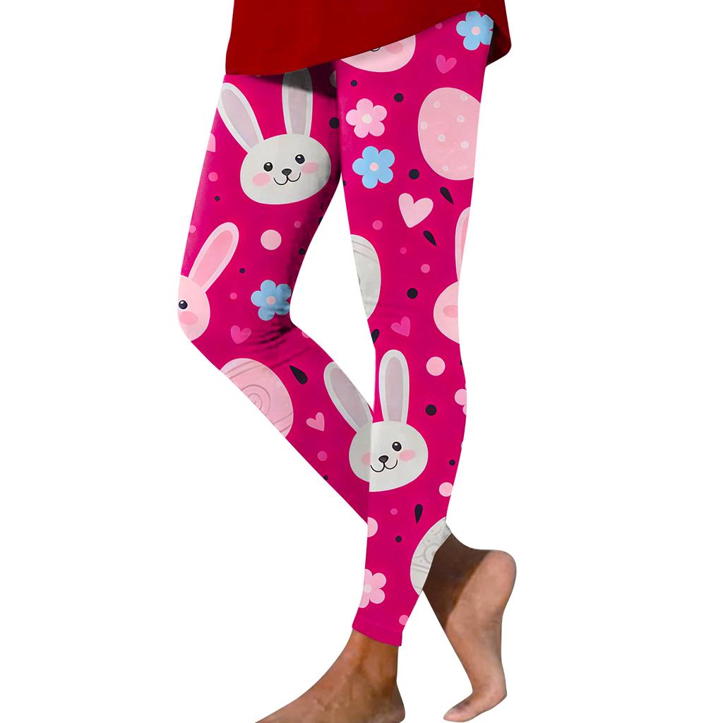 Женские повседневные модные уличные рождественские облегающие эластичные брюки для йоги, укороченные брюки