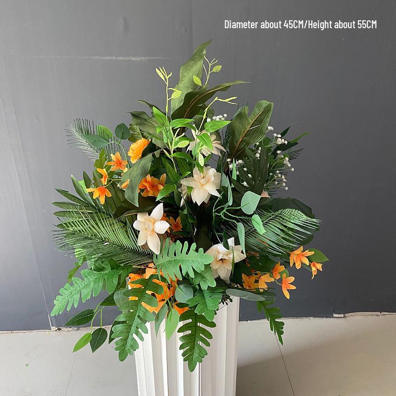 Искусственный Цветочный Декор для Свадебного Места Проведения: для Дорожки, Сцены и Банкетного Зала