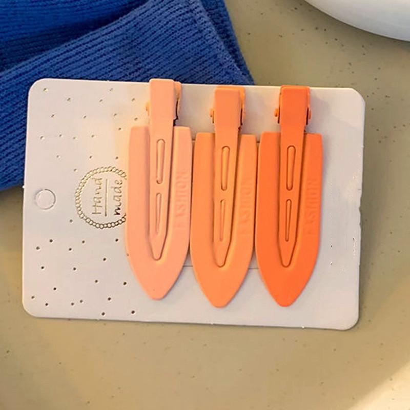 2/3/4 шт. простая розовая сакура бесшовные заколки для волос женские ацетатные листы без изгиба зажим для челки зажим для волос заколки для волос инструмент для укладки волос