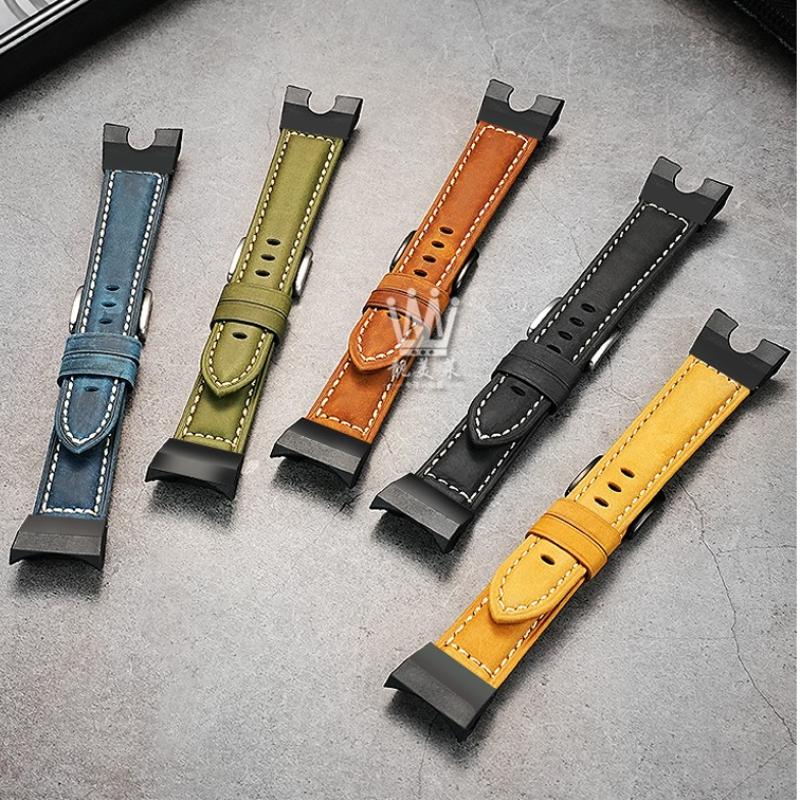 GG-B100 Ремешок для часов из итальянской коровьей кожи Для Casio G-Shock Little Mud King GG B100 Винтажный ремешок из натуральной кожи мужской браслет