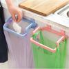 Kitchen Garbage Rubbish Bag Cabinet Hanging Trash Rack Storage Garbage Bag Holder Cupboard Door Back Kitchen Organizer