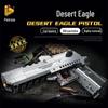 Desert Eagle Pistol Building Block Toy Set for Kids