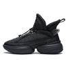 Li Ning CF Flow Series Trendy Non-Slip Wear-Resistant High-Top Sports Casual Shoes Unisex Sneakers Black AGLS256-1