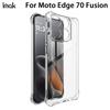 Чехол для телефона Moto Edge 70 Fusion 5G IMAK Ударопрочный Мягкий Чехол