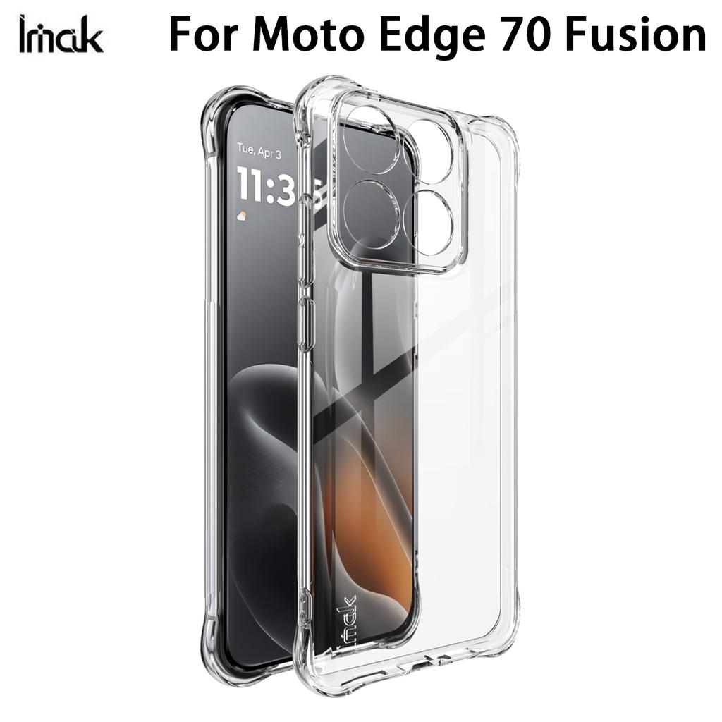 Чехол для телефона Moto Edge 70 Fusion 5G IMAK Ударопрочный Мягкий Чехол