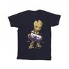 Marvel Mens Guardians Of The Galaxy Groot Cosmic Tape T-Shirt