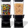 5.5L Candy Powder Storage Tank Plastic Candy Box Grain Oatmeal Dispenser  for Keeps Cereal
