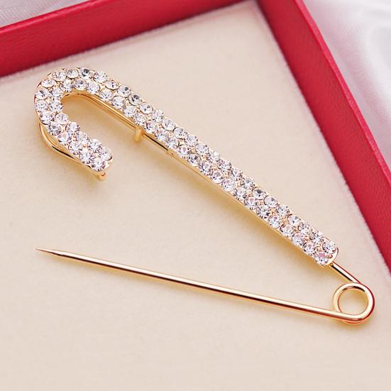 Wear Resistant Lapel Pin Delicate Chic Simple Luxury Sweater Shawl Clip