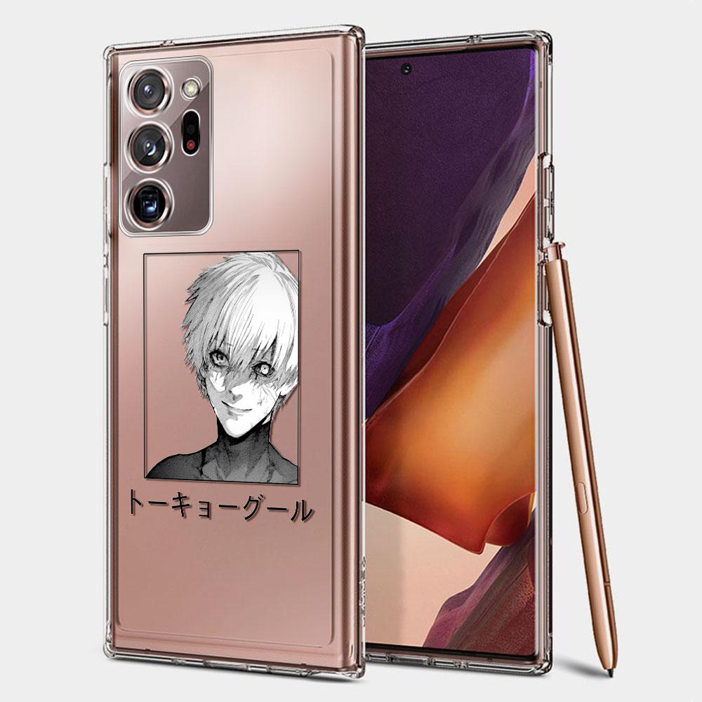 Прозрачный чехол с изображением аниме «Токийский гуль» для Samsung Galaxy Note 10 Lite 20 Ultra 9 8 S21 Plus S20 FE S10 S9 S8, силиконовый чехол для телефона