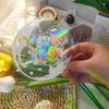 Sun Catcher PVC Self Adhesive Glass Window Stickers Cat Moth Energy Suncatcher Wallpaper Rainbow Prisms Sticker Sunlight Decals