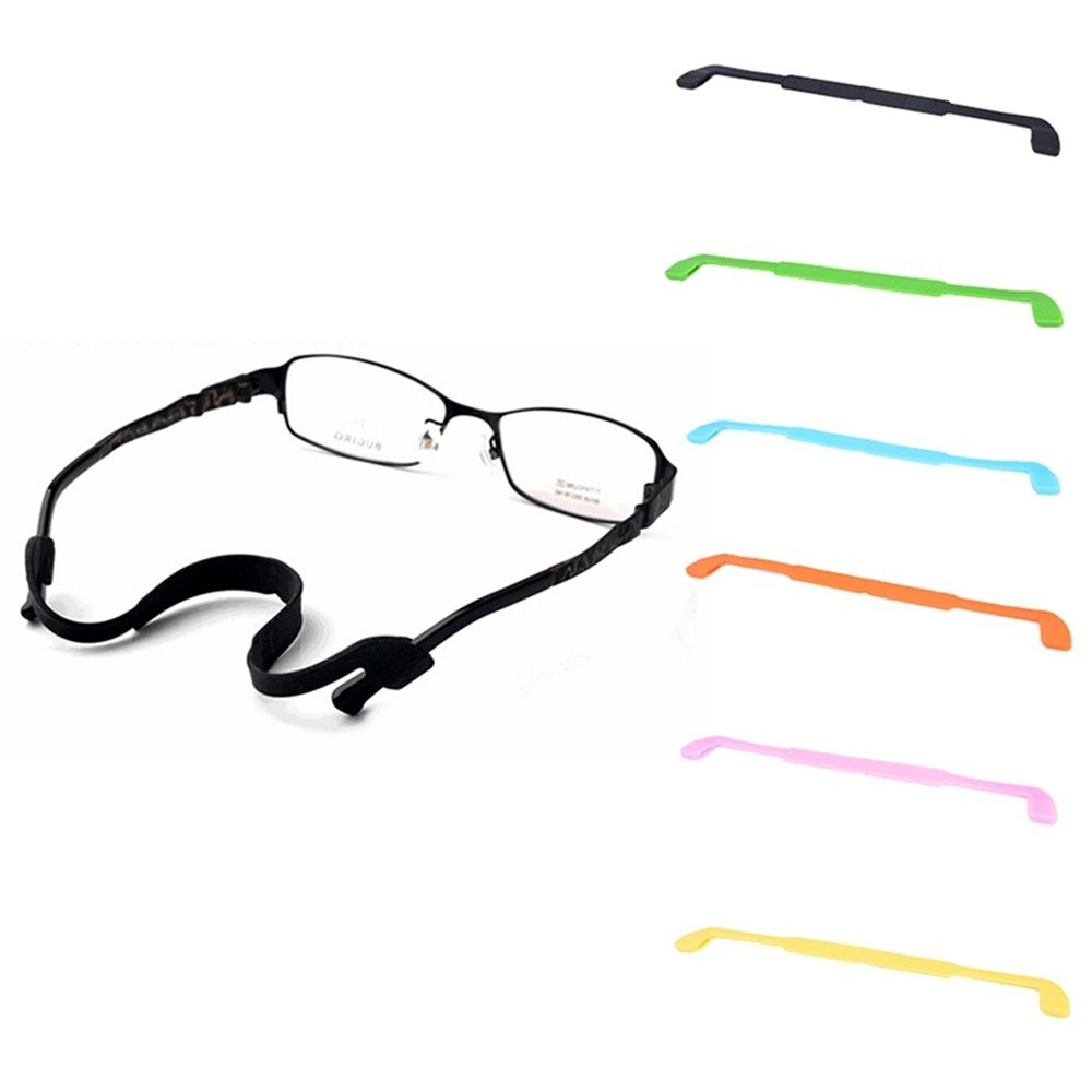 1 PC Adjustable Cord Band Eyeglasses Strap Sunglasses Holder Silicone  Glasses