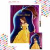 5D Алмазная Живопись Сделай Сам Красавица и Чудовище Полная Выкладка Стразы Мозаика Вышивка Изделия Ручной Работы Домашний Декор Подарок