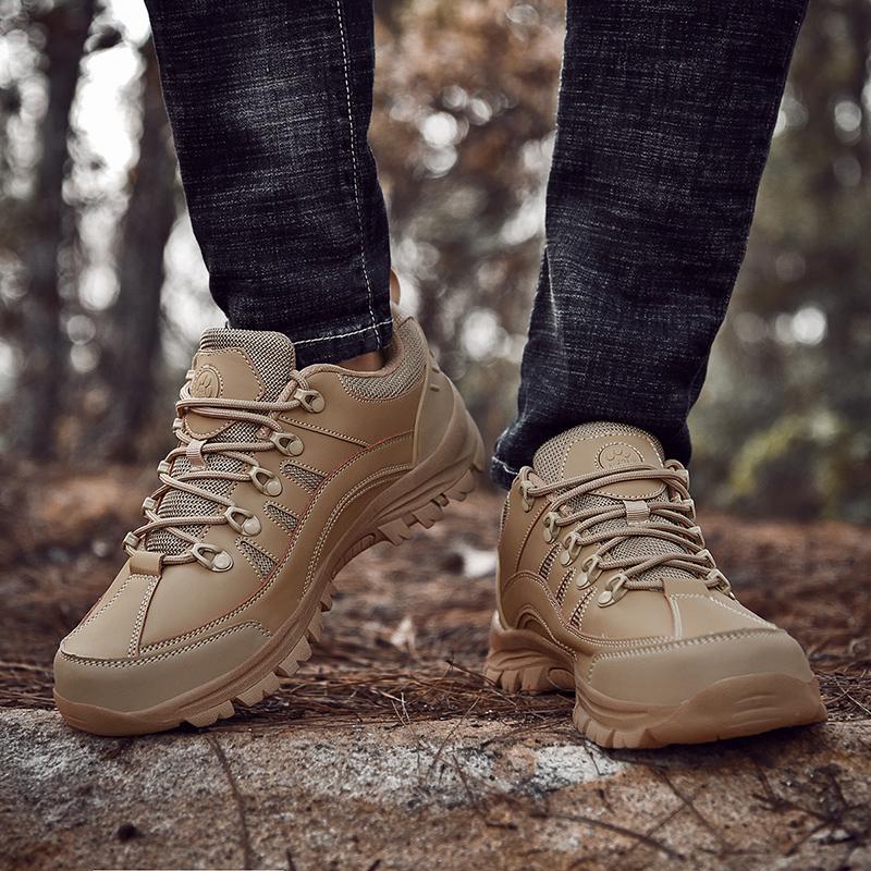 Большие размеры 39-49 Мужские ботинки для активного отдыха, пешего туризма, альпинизма, повседневные кроссовки