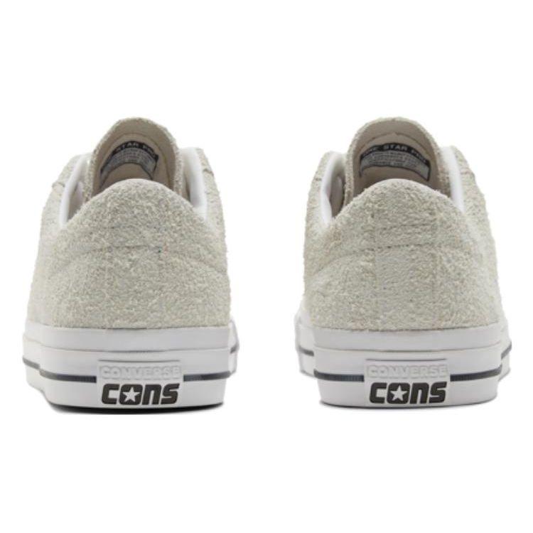 Converse Кроссовки унисекс One Star Pro Ox Egret кремово-черные белые A03220C
