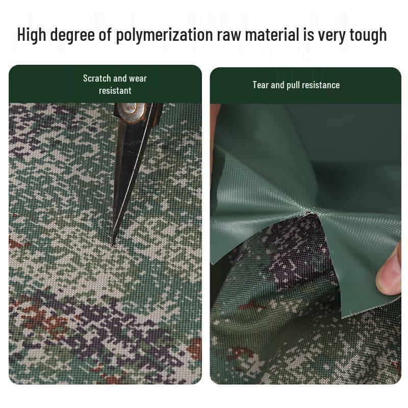 Outdoor Camouflage Waterproof Canvas Tarp