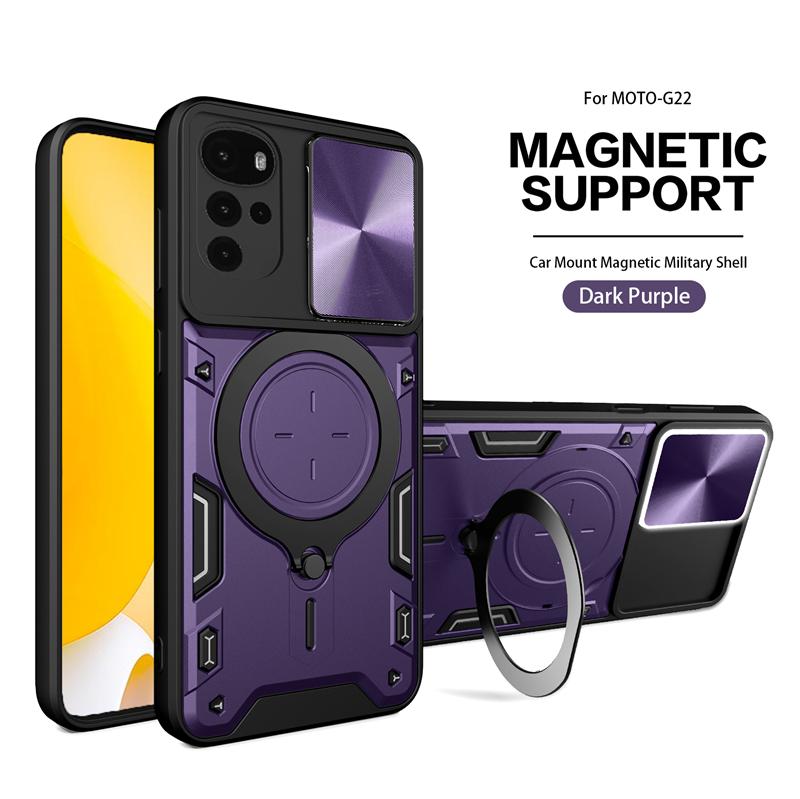 Для Motorola Moto G22 E32 чехол кольцо держатель слайдер объектив защитный чехол для телефона для Moto G22 G 22 E 32 бронированный противоударный чехол на заднюю панель