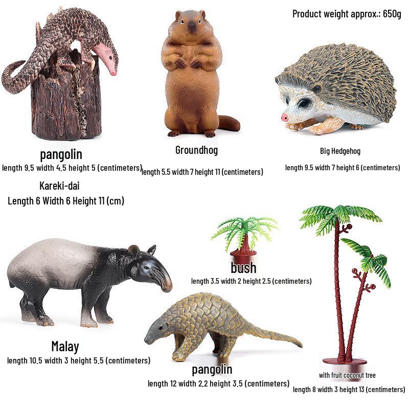 Children's Cognitive Rodent Simulation Toy: Chipmunk, Marmot, Squirrel, Guinea Pig Models