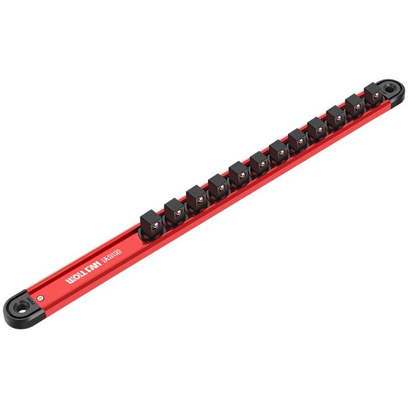 Magnetic Aluminum Socket Wrench Organizer Rack – Large/Medium/Small