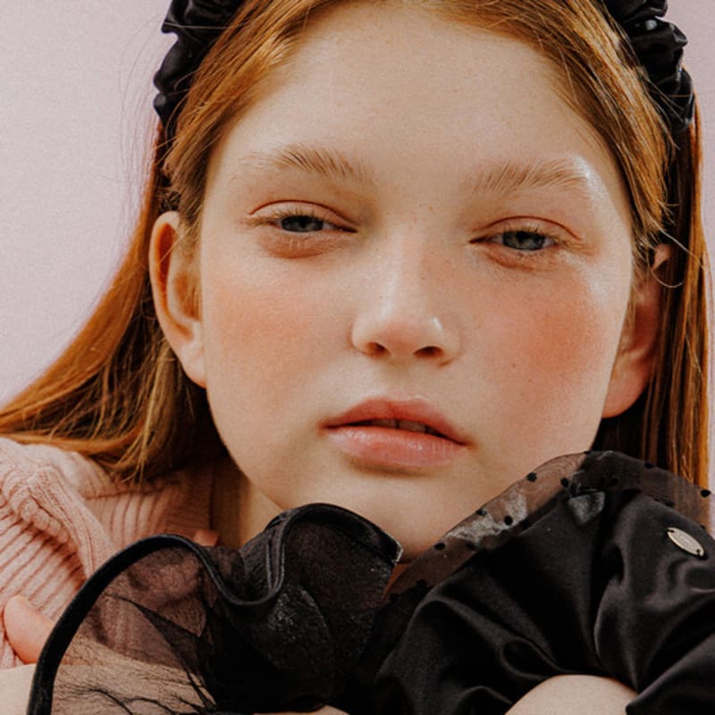 Меллотори присборенная атласная повязка для волос