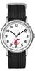 Timex Uni Weekender 38mm Watch - Washington Cougar with Slip-Through Single Layer Strap, Black