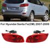 Для Hyundai Santa Fe (CM) 2007 2008 2009 Левый Правый Автомобильный Задний Бампер Светоотражатель Стоп-сигнал Предупреждающий Фонарь 92408-2B010 92409-2B010