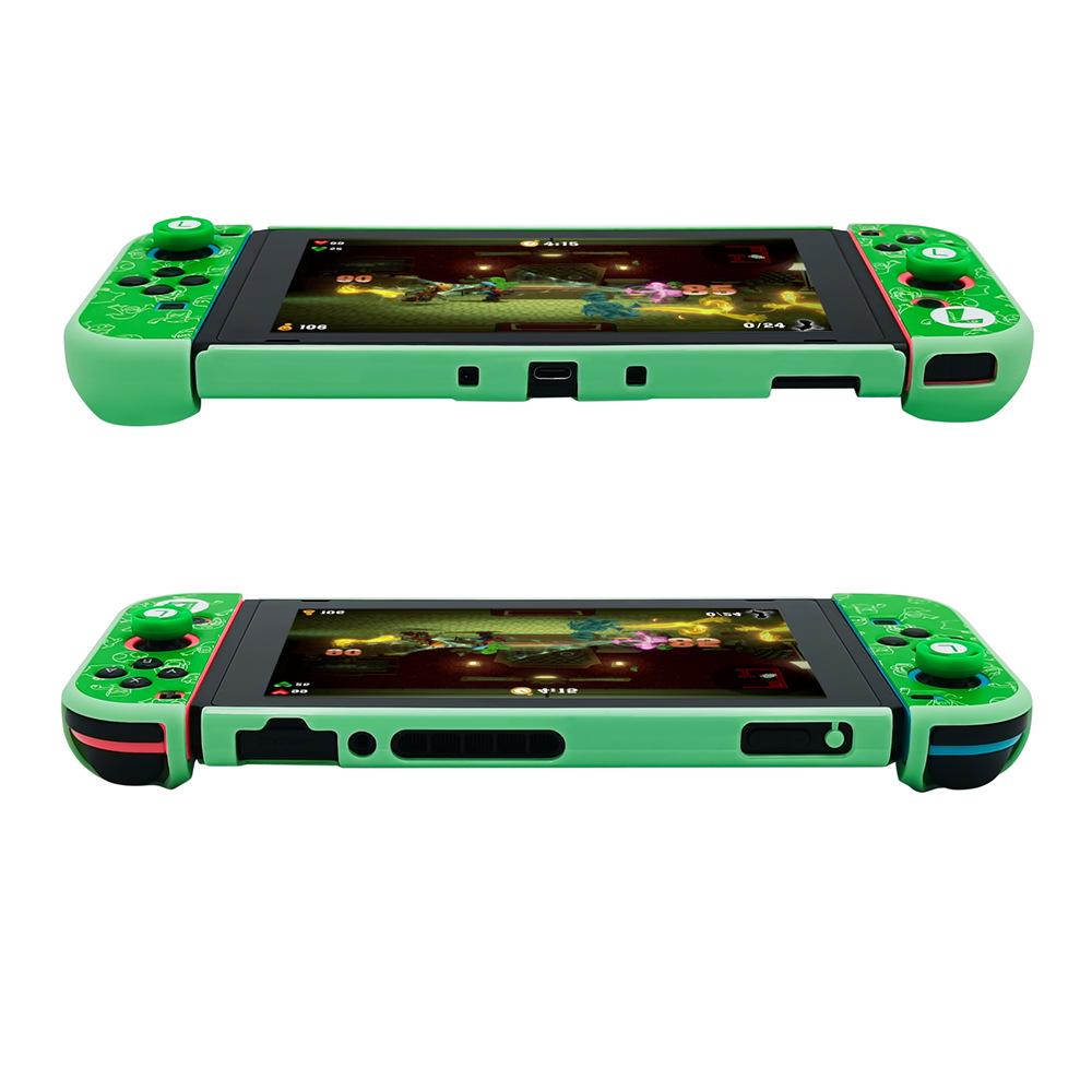 Совместимый защитный чехол для Switch OLED: Дизайн особняка Марио и Луиджи