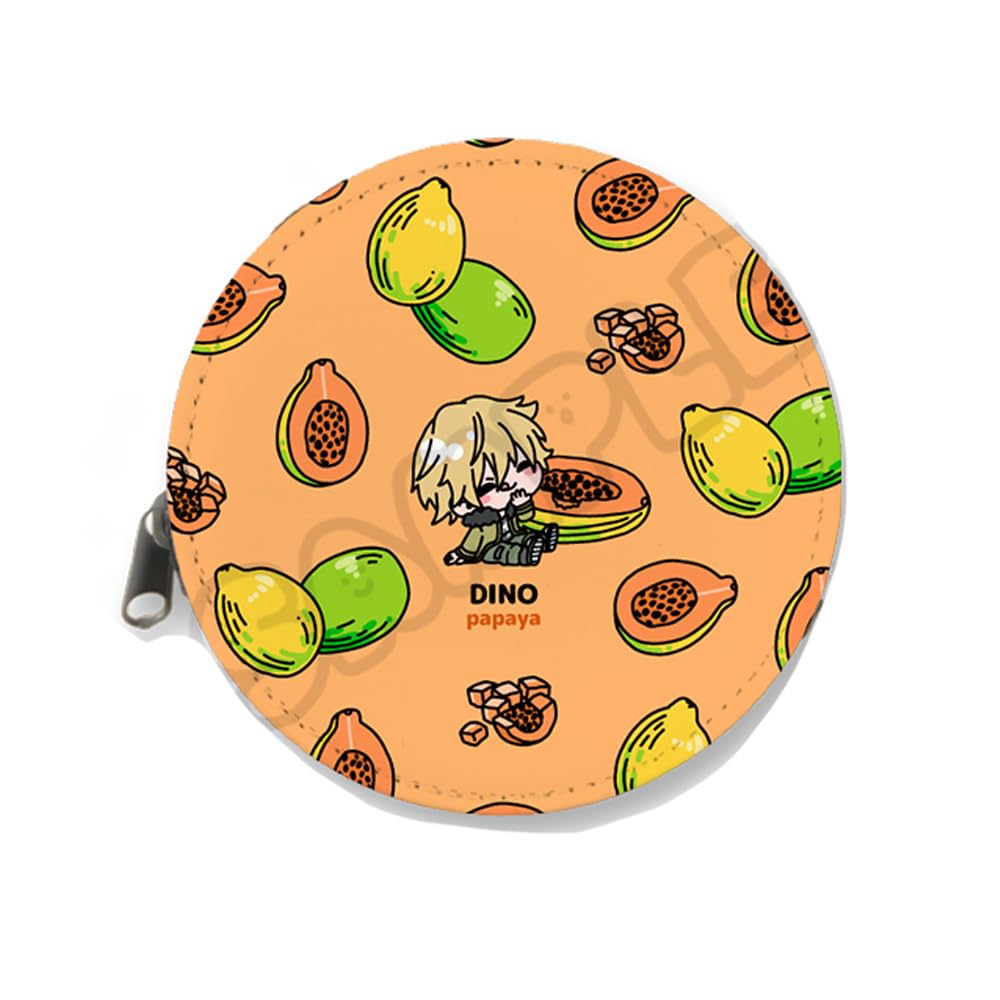 Аниме Хитман Дино 3-е издание Круглый монетник М ИИ «Репетитор РЕБОРН!"