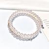 Popular Rhinestone Pearl Bracelet 3 Layers Winding Fashion Bracelet Female Jewelry ADM