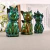 3D Magic Cat Silicone Mold DIY Crystal Epoxy Resin Mold Devil Pirate Cat Key Pendant Animal Ornament Silicone Mold Jewelry Tool