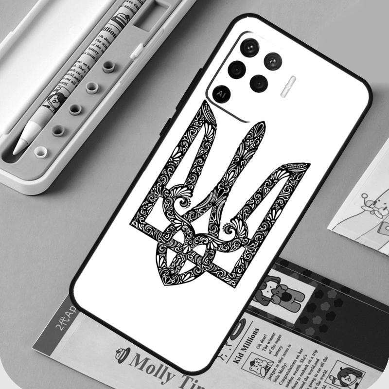 Украинский орнамент Чехол для Oppo A94 A74 A54 A15 A18 A38 A58 A78 A98 A40 A60 A80 A16 A76 A96 A57 A17 A77 A5 Pro