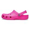 Crocs Классические клоги Простая мода Классическая удобная обувь унисекс Ярко-розовый 10001-6TW